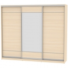 Шкаф-купе Аларти B-230х270х60-1ДМ-D7D8D7