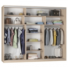 Шкаф-купе Аларти B-230х270х60-1ЯАС-D7D8D7