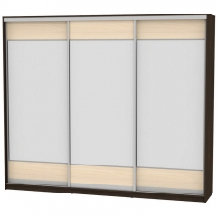 Шкаф-купе Аларти B-230х270х60-3Венге-ДМ-D8D8D8