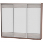 Шкаф-купе Аларти B-230х270х60-3ЯШТ-ЯШС-D8D8D8