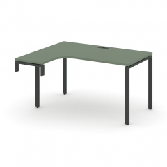 Стол-надставка на опорную тумбу левый Рива CONCEPT CN.OSAN-002L Кобо Антрацит