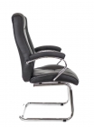 Кресло для посетителей Everprof King CF экокожа Черный