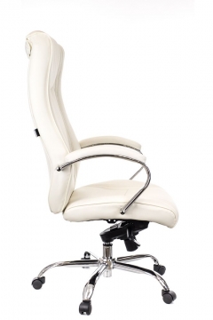 Кресло руководителя Everprof King M экокожа Кремовый