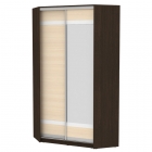 Шкаф-купе Аларти БеллаH92300х1153х1153Венге-ДМ-D9D10