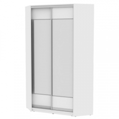 Шкаф-купе Аларти БеллаH102200х1153х1153Белый-D8D8