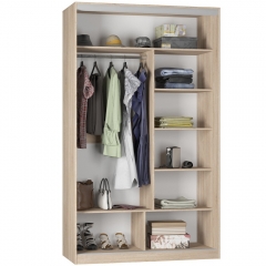 Шкаф-купе Аларти B-220х135х60-2ДСС-D8D8