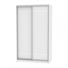 Шкаф-купе Аларти B-220х135х60-2Белый-D9D9