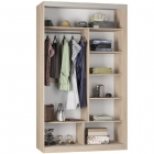 Шкаф-купе Аларти B-220х135х60-2Венге-D7D8