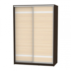 Шкаф-купе Аларти B-220х160х60-1Венге-ДМ-D9D9