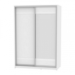 Шкаф-купе Аларти B-220х160х60-1Белый-D9D10