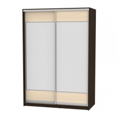 Шкаф-купе Аларти B-220х160х60-2Венге-ДМ-D8D8