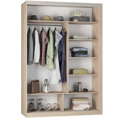 Шкаф-купе Аларти B-220х160х60-2ЯШТ-ЯШС-D9D10