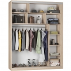 Шкаф-купе Аларти B-220х180х60-1ДМ-D9D9D9