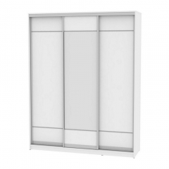 Шкаф-купе Аларти B-220х180х60-1Белый-D7D8D7