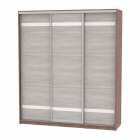 Шкаф-купе Аларти B-220х200х60-2ЯШТ-ЯШС-D9D9D9