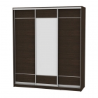 Шкаф-купе Аларти B-220х200х60-2Венге-D7D8D7