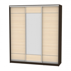 Шкаф-купе Аларти B-220х200х60-2Венге-ДМ-D7D8D7