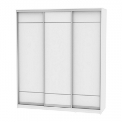 Шкаф-купе Аларти B-220х200х60-3Белый-D7D7D7