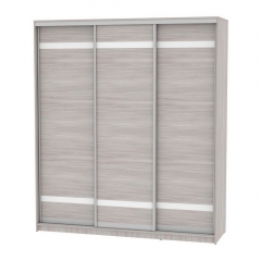 Шкаф-купе Аларти B-220х200х60-3ЯШС-D9D9D9