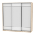 Шкаф-купе Аларти B-220х235х60-1ДСС-Белый-D8D8D8