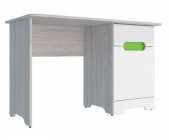 Стол Стиль Палермо-3 Юниор Белый глянец Ясень шимо светлый Зеленый