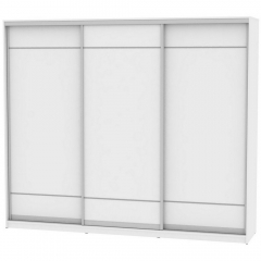 Шкаф-купе Аларти B-220х270х60-1Белый-D7D7D7