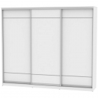 Шкаф-купе Аларти B-220х270х60-2Белый-D7D7D7