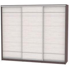 Шкаф-купе Аларти B-220х270х60-3ЯАТ-ЯАС-D7D7D7