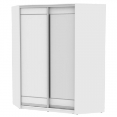 Шкаф-купе Аларти YA-198х1400-568-1Белый-D1D2