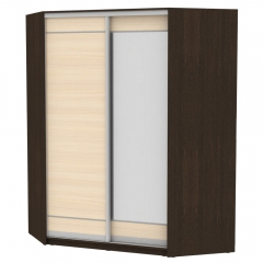 Шкаф-купе Аларти YA-198х1400-568-1Венге-ДМ-D2D2