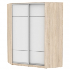 Шкаф-купе Аларти YA-198х1400-568-1ДСС-Белый-D4D4