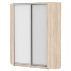 Шкаф-купе Аларти YA-198х1250-4ДСС-Белый-D6D5