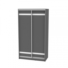 Шкаф-купе Аларти B-230х120х60-1Графит-D9D9