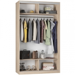 Шкаф-купе Аларти B-230х135х60-3Графит-D9D10