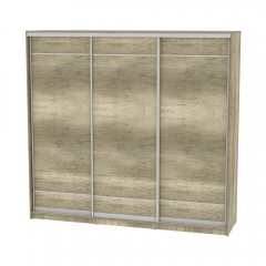 Шкаф-купе Аларти B-230х235х60-3ДКМ-D7D7D7