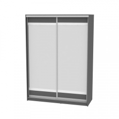 Шкаф-купе Аларти B-220х160х60-2Графит-D10D10
