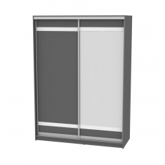 Шкаф-купе Аларти B-230х160х60-1Графит-D9D10