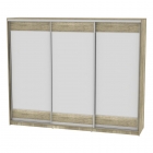 Шкаф-купе Аларти B-220х270х60-3ДКМ-D8D8D8