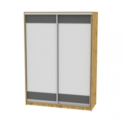 Шкаф-купе Аларти B-220х160х60-2ДВ-Графит-D8D8