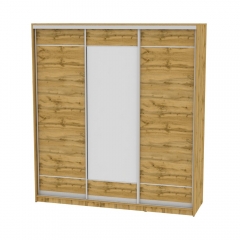 Шкаф-купе Аларти B-220х180х60-2ДВ-D7D8D7