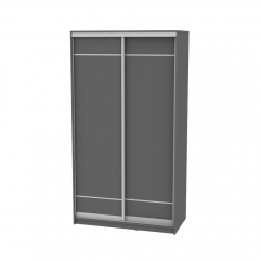 Шкаф-купе Аларти B-220х120х60-2Графит-D7D7