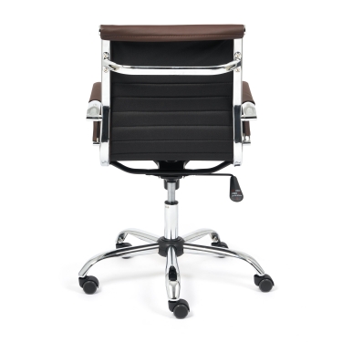 Кресло Tetchair URBAN-LOW кож/зам, коричневый, 36-36
