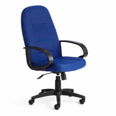 Кресло Tetchair СН747 ткань, синий, TW-10