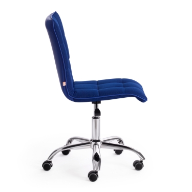 Кресло Tetchair ZERO ткань/кож/зам, синий, TW10/36-39