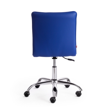Кресло Tetchair ZERO ткань/кож/зам, синий, TW10/36-39