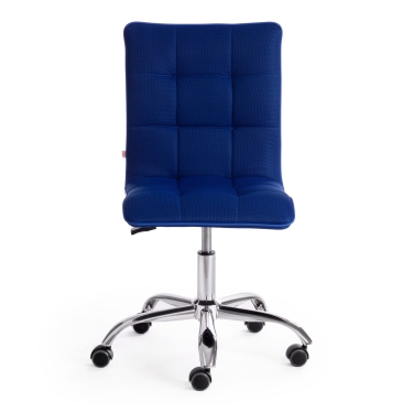 Кресло Tetchair ZERO ткань/кож/зам, синий, TW10/36-39