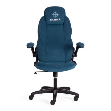Кресло Tetchair BAZUKA флок , синий, 32