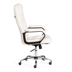 Кресло Tetchair СН9944 22 хром кож/зам, белый, 36-01
