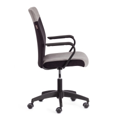 Кресло Tetchair FLY флок , серый/черный, 29/35