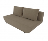 Диван Berhouse Классик Мини без подлокотников Berhouse Цвет фасада Азур Велюто 44 Тип Прямой Материал фасада Металл/Велюр